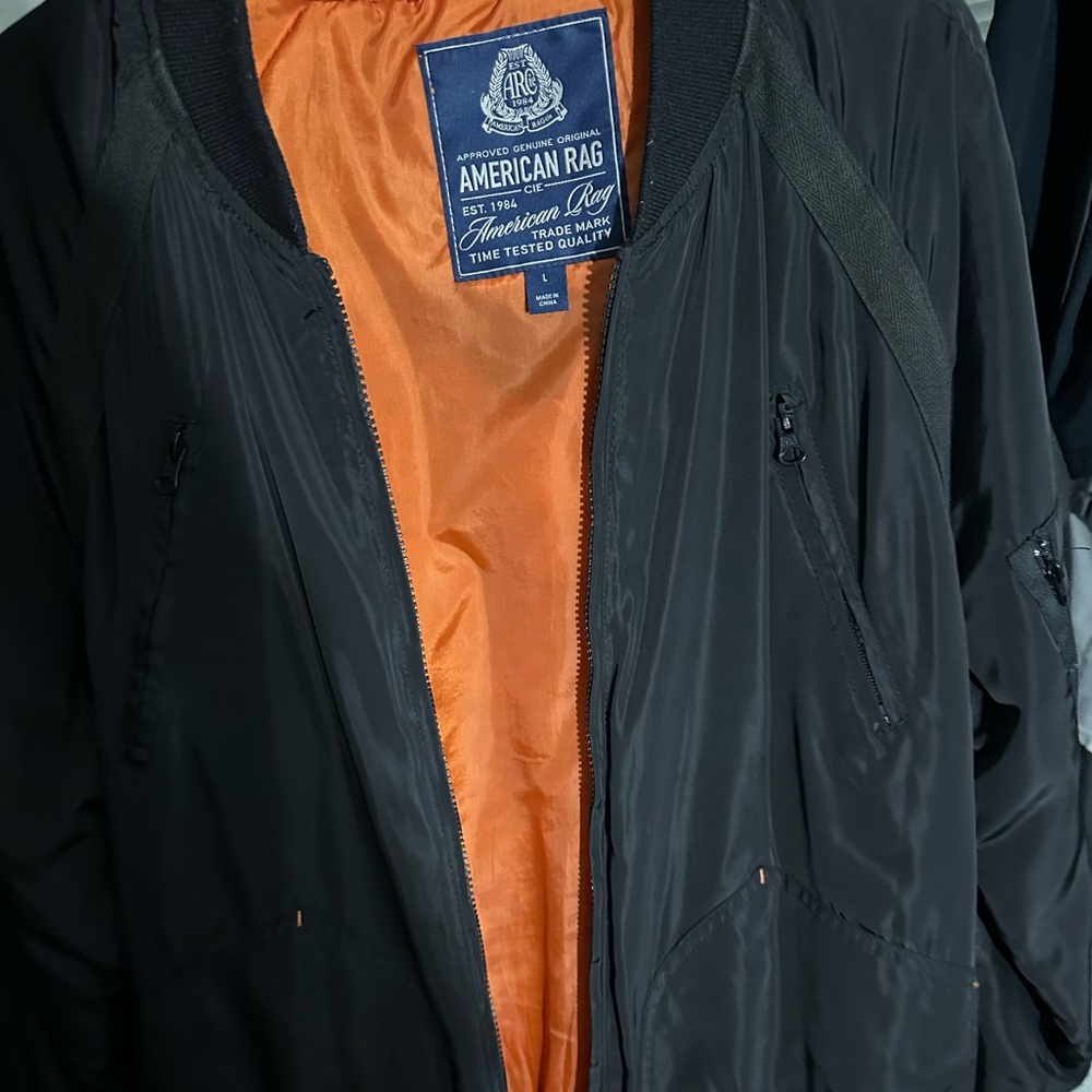 American rag bomber jacket